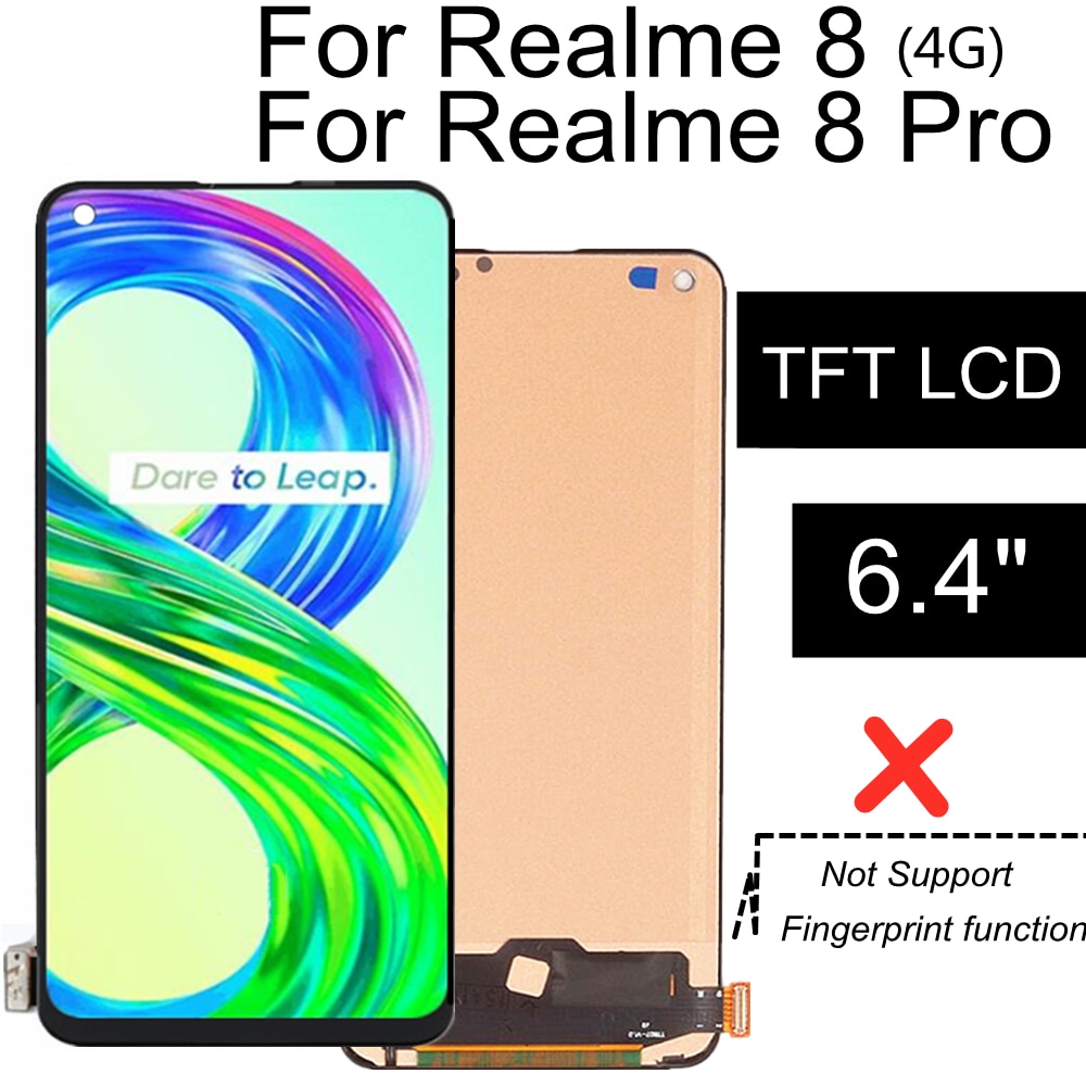 Realme 8 RMX3085 LCD ÷ ġ ũ  ..